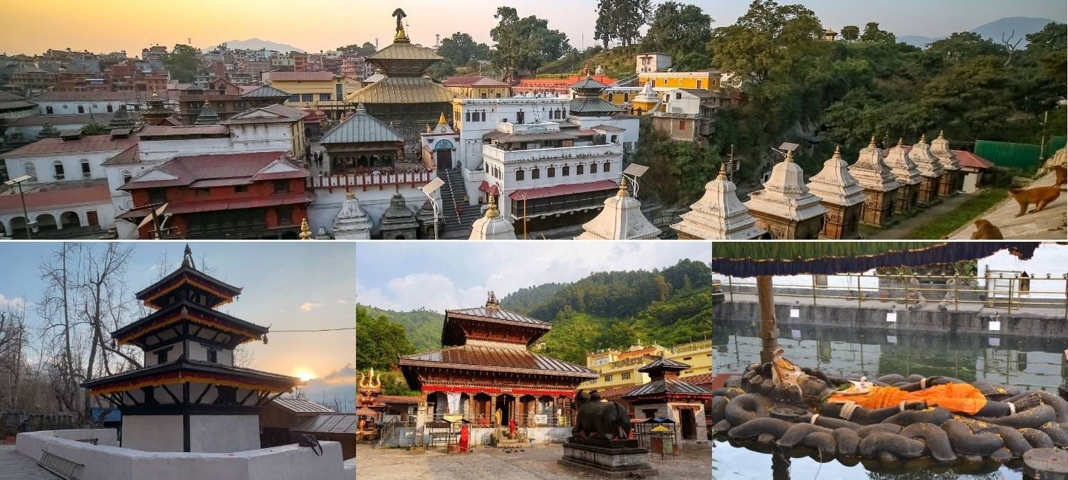 Nepal’s Sacred Sites: Pashupatinath Temple, Budhanilkantha, Doleshwor Mahadev & Muktinath