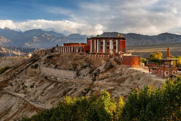 Tsarang Village in Upper Mustang