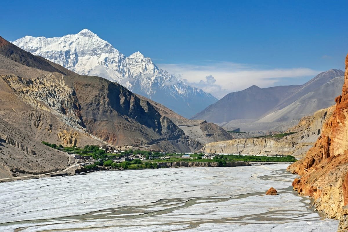 Kaligandaki river valley