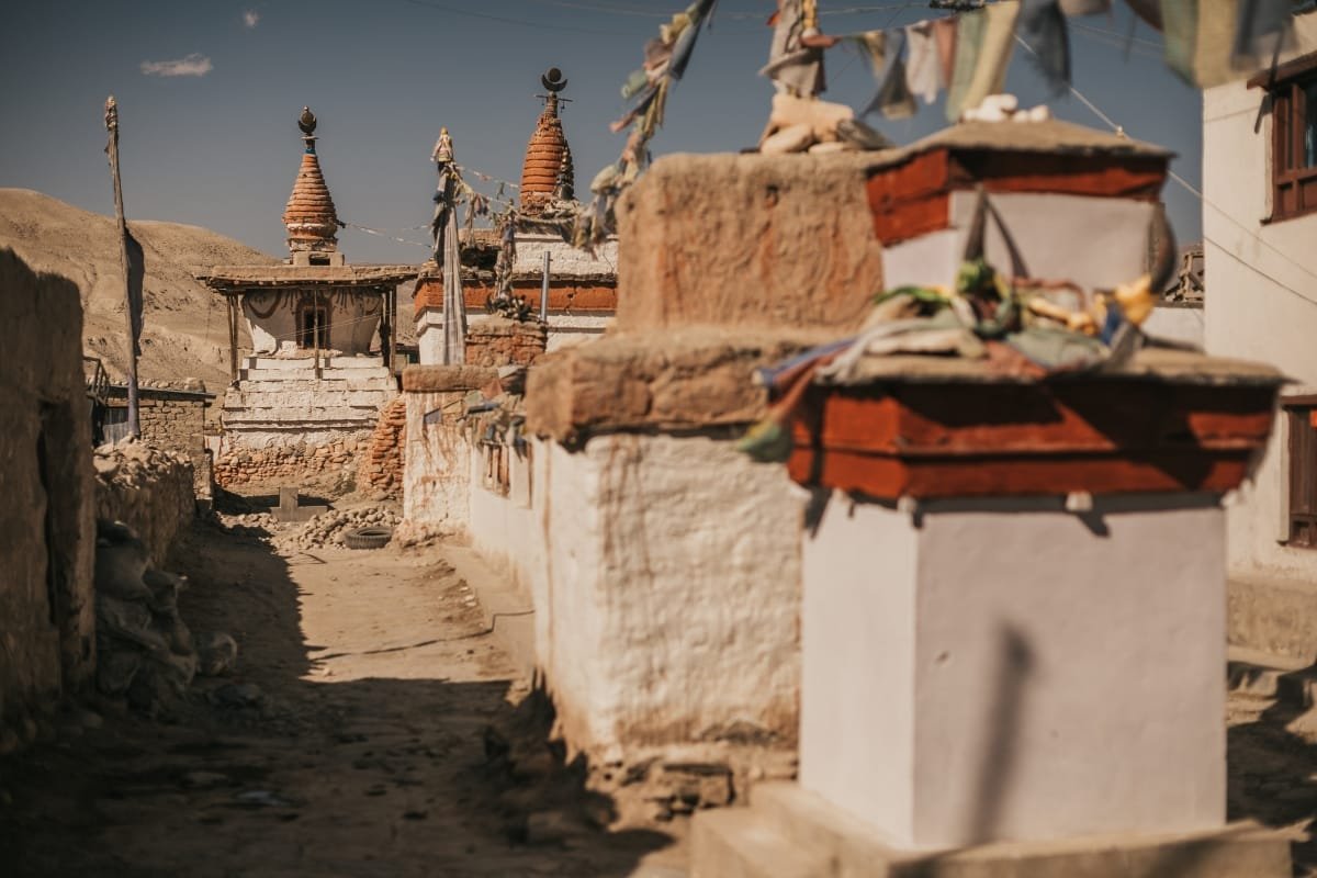 Upper Mustang, kingdom of Lo. ancient city of mustang