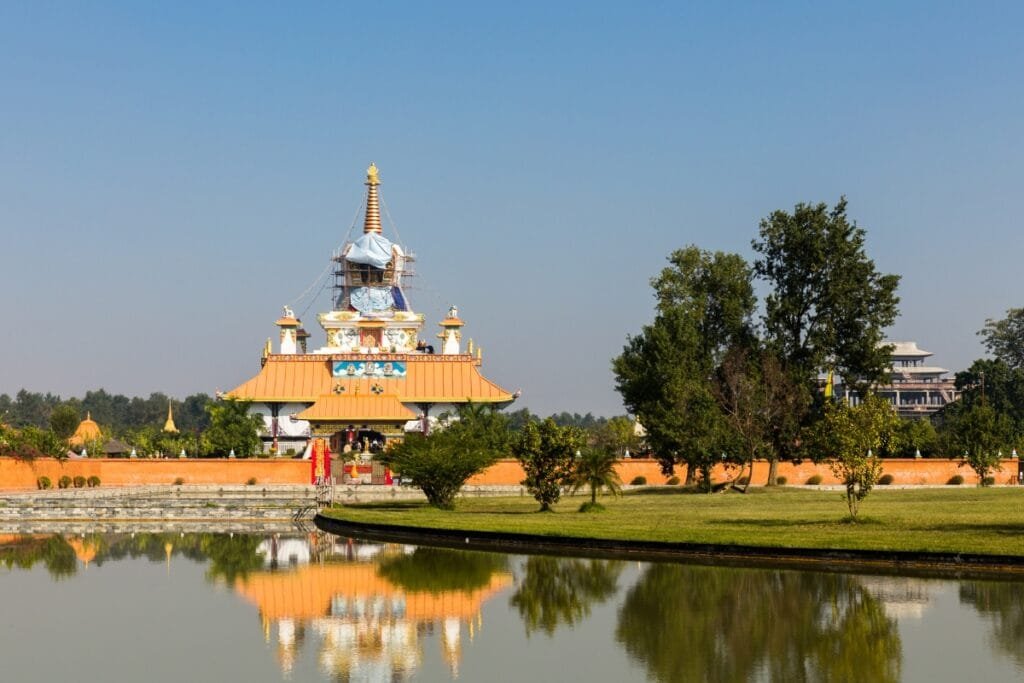 Drigung Kagyud Dharmaraja Foundation, Buddhist Temple, Lumbini, Nepal