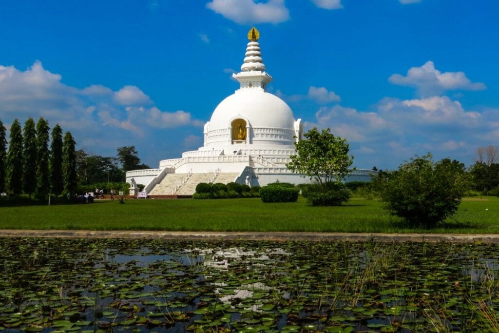 World Peace Pagoda Lumbini, Nepal
