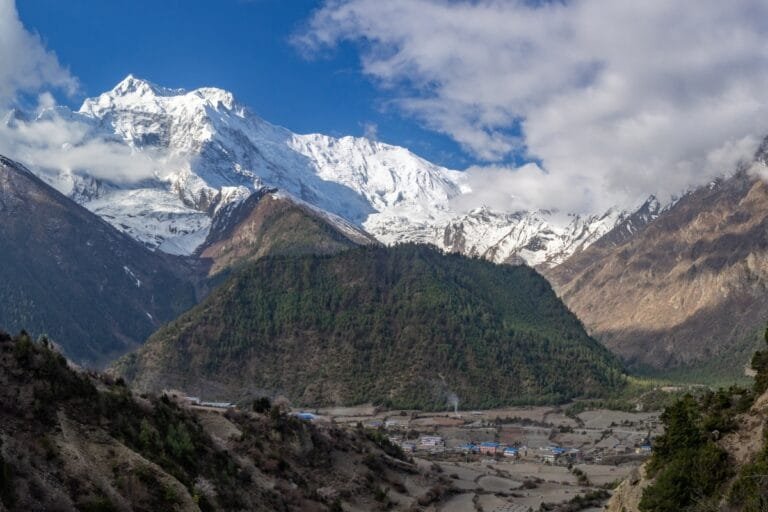 Manang Valley on Annapurna Circuit Trek