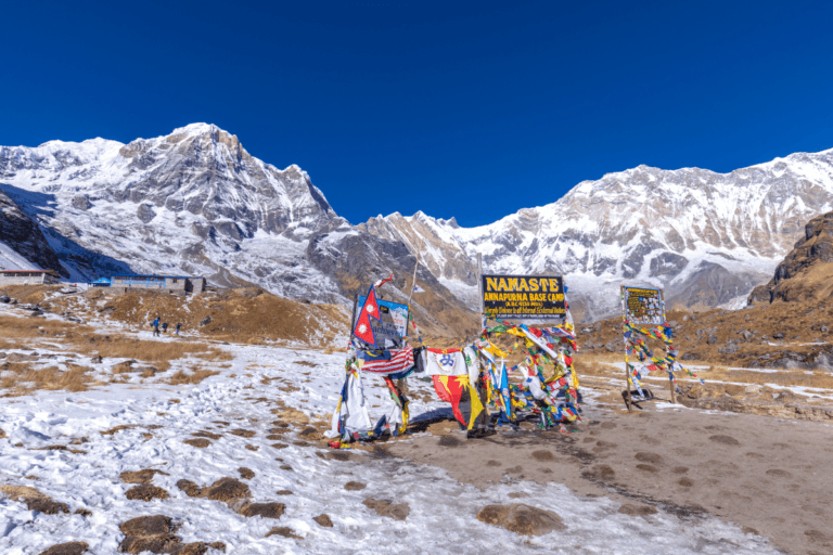 Annapurna Base Camp. Mount Annapurna