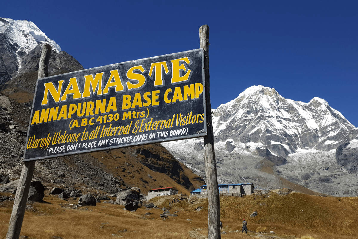 Annapurna Base Camp 4130, Gandaki Province, Nepal, Himalayas, Mountain