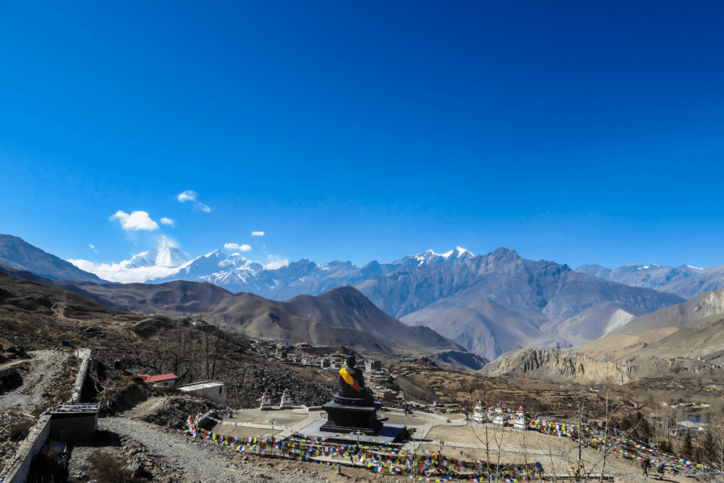 "Buddhist Temple in Muktinath, Mustang, Nepal" "FROX Holidays Nepal"