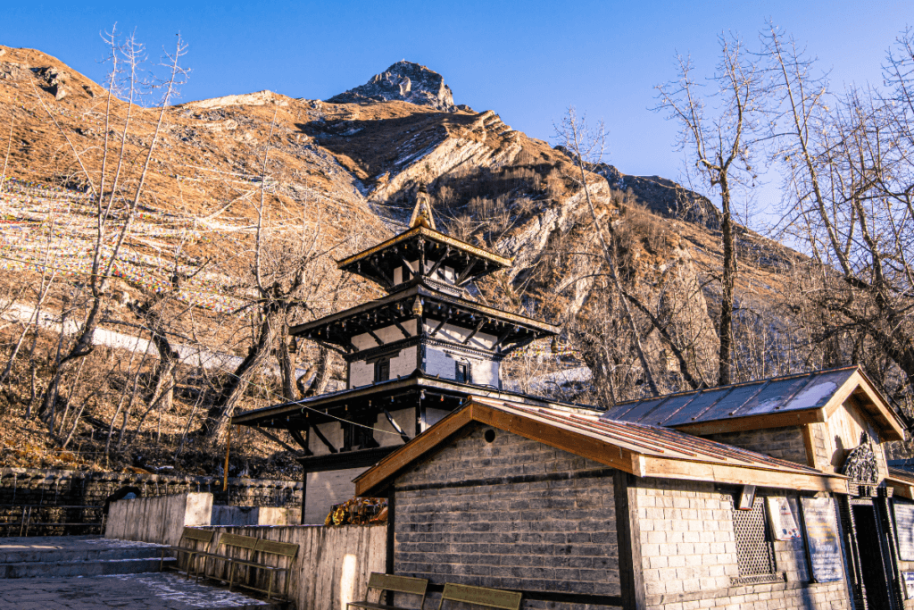 "Muktinath or Vishnu temple located in Mustang, Nepal" "FROX Holidays Nepal"