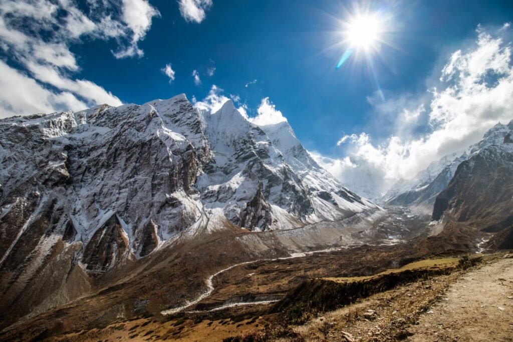 Mt. Manaslu Glacier Region. Nepal