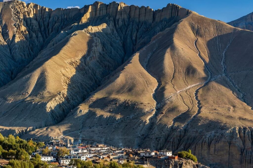 Upper Mustang or Mustang region the former Kingdom of Lo. Nepal