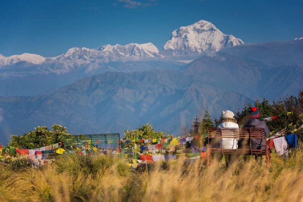 Mt, Dhaulagiri form Poon Hill