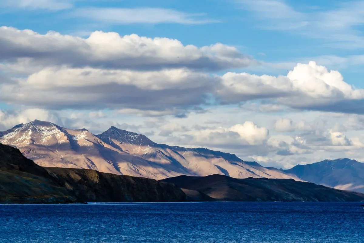 Tibet. Lake Mansarovar. Early morning.