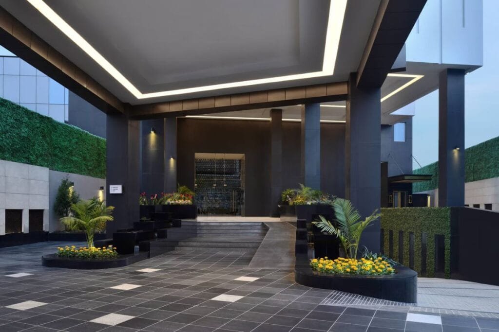 Kathmandu Marriott Hotel Front view