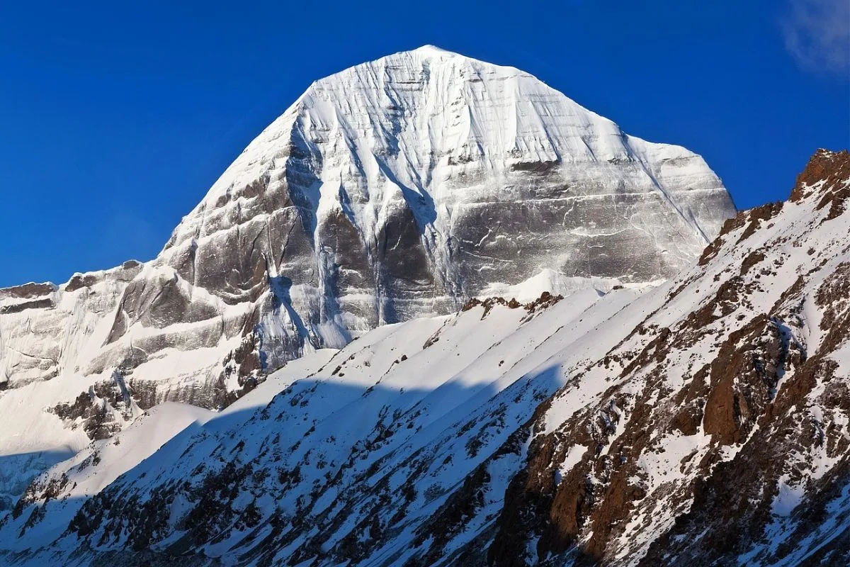 Snow-Capped Kailash Mountain