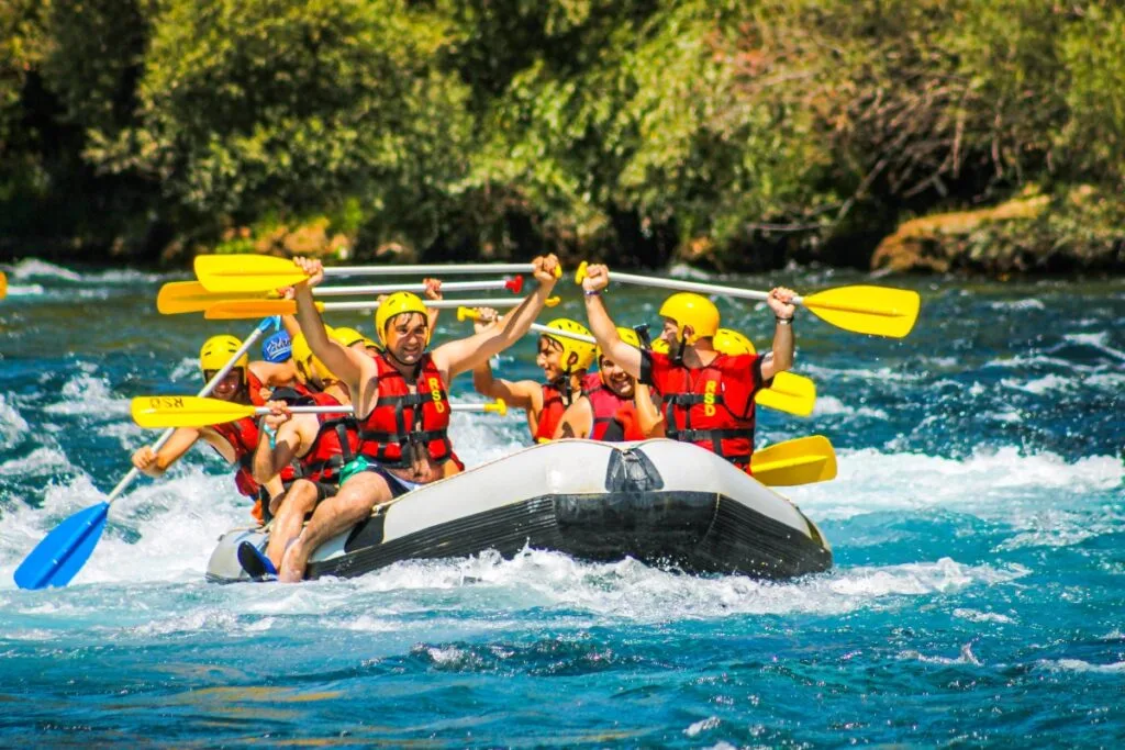 White water rafting in Nepal