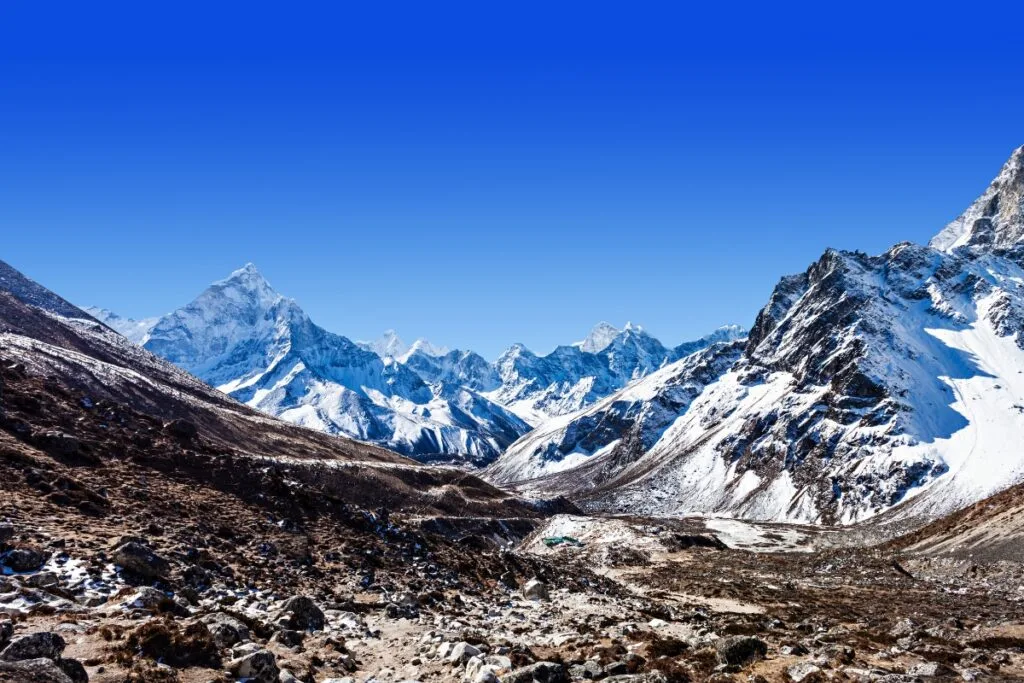Mountains in Everest Region
