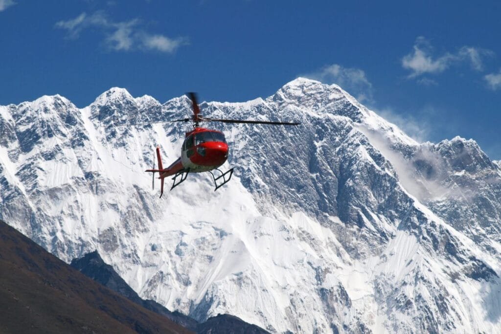 Heli tour in Mount Everest, Nepal