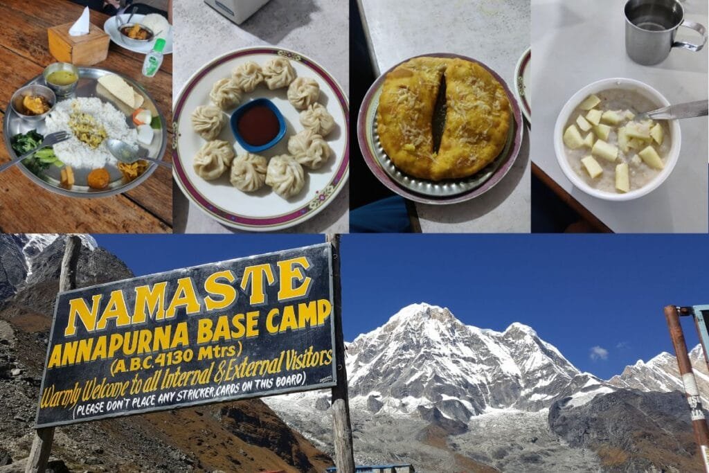 Food that are serve in Annapurna Base Camp trek route