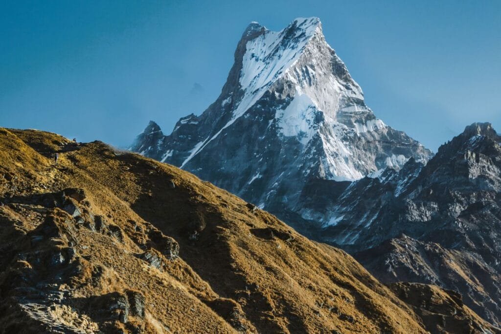 View of Mardi Himal 