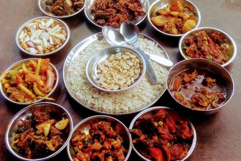 Newari food